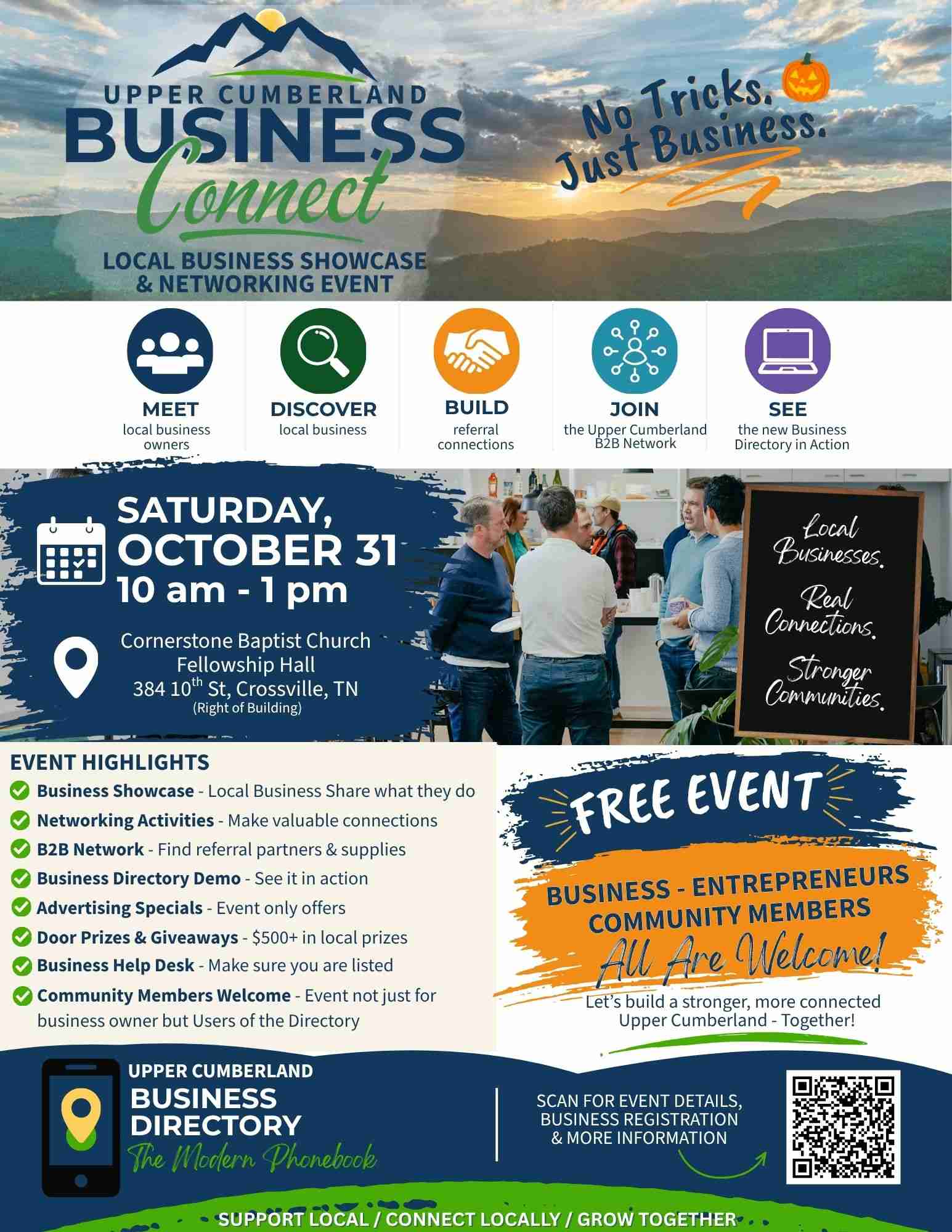 Upper Cumberland Business Connect: Local Business Showcase & Networking Event